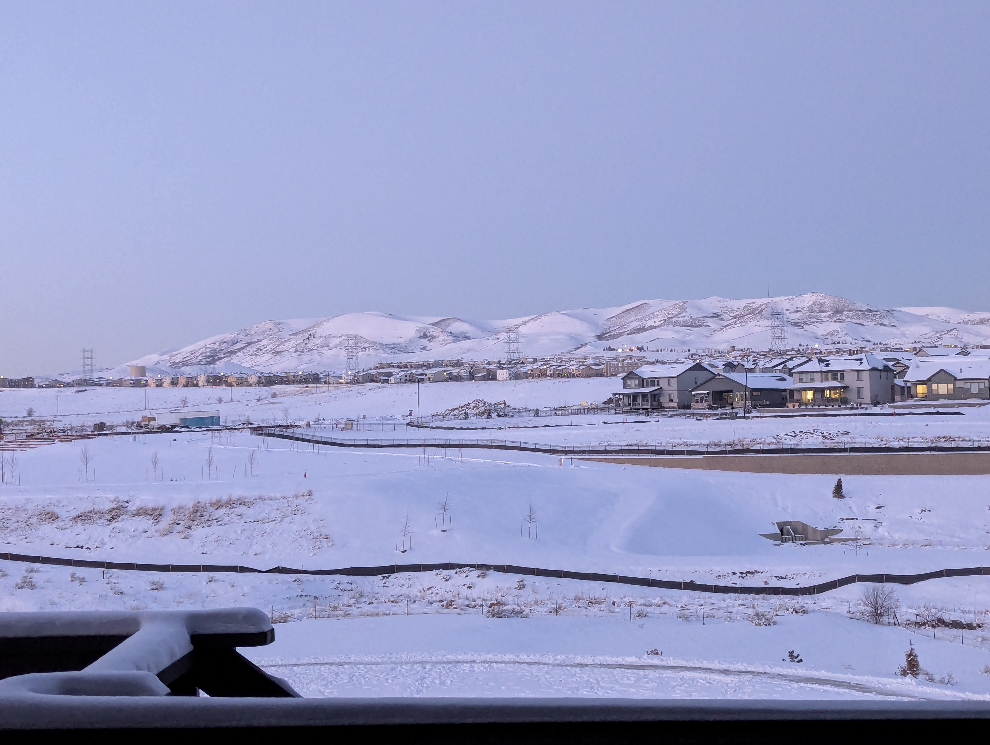 Snow, Morrison, Colorado